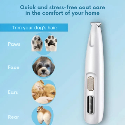 PawEase™ – Gentle Paw Hair Trimmer
